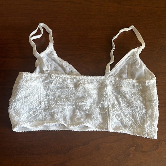 Free People Intimately Bralette, Ivory - Picture 2 of 3